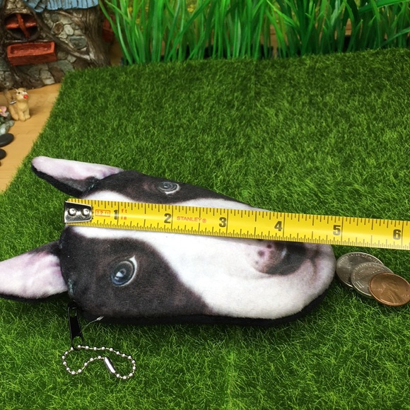 Bull Terrier Dog Coin Purse - Picture 7 of 8